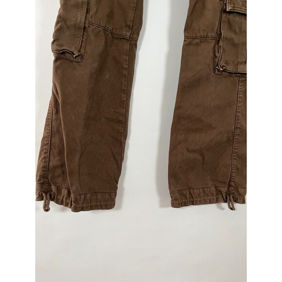 Poleci Cargo Pants Y2k Corduroy 90's‎ Relaxed Fit Boho Streetwear Utility Skate - Picture 5 of 16